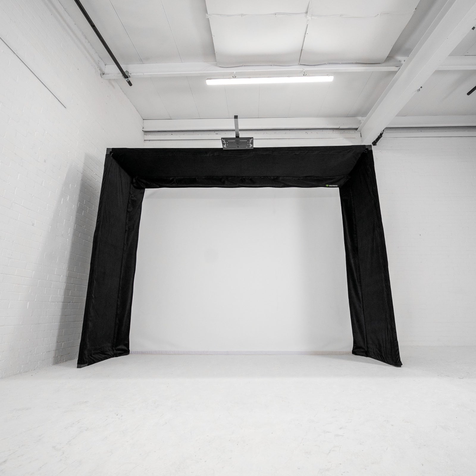 GolfBays Lux Golf Simulator Hitting Enclosure (4 Sizes)